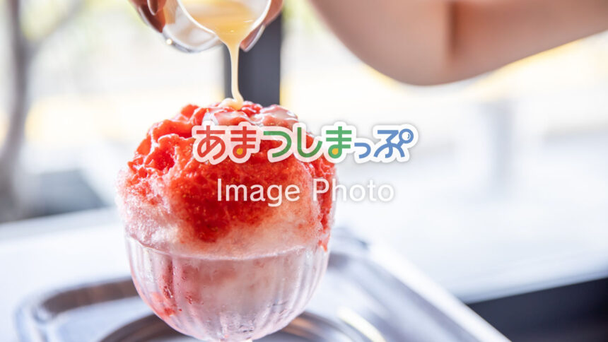 かき氷のイメージ