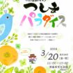 【R8.3/20(金)】市民活動フェスタ つしまパラダイス チラシ01